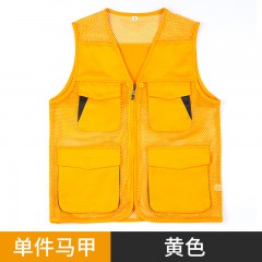 GYJ9010纯棉铜拉链马甲
