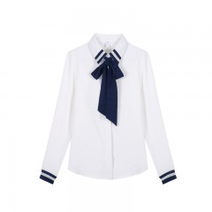 2021春秋季OL职业长袖衬衫幼儿园教师园服幼师服制服
