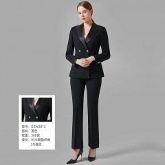 黑色西装套装女高端西服职业装气质正装珠宝工作服时尚销售工作装