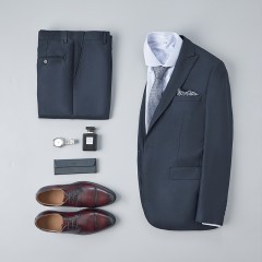 男西装套装2022春秋新款西服外套男士时尚商务职业装