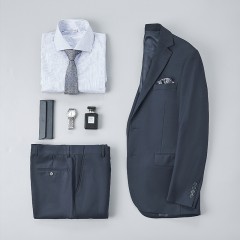 职业装男士西装套装2022春秋季西服男商务时尚外套