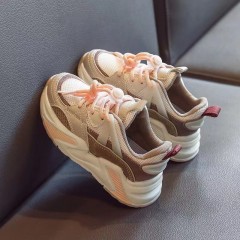 儿童运动鞋2022春秋新款女童老爹鞋中大童学生童男童跑步鞋批发