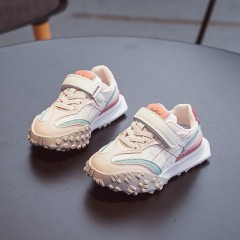 女童运动鞋2022秋季新款儿童休闲老爹鞋男童阿甘鞋中大童鞋子批发