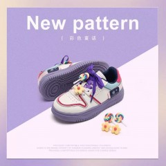 女童运动鞋2022春秋新款儿童鞋子棒棒糖板鞋百搭小女孩休闲鞋批发